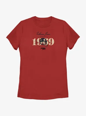 Indiana Jones and the Dial of Destiny 1969 Adventure Begins Again Womens T-Shirt