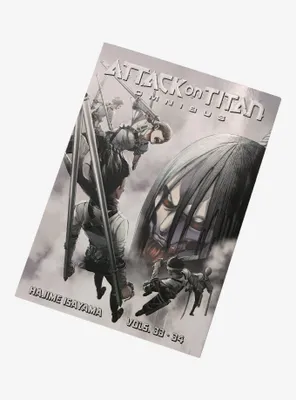 Attack on Titan Omnibus 12 (Vol. 33-34) by Hajime Isayama