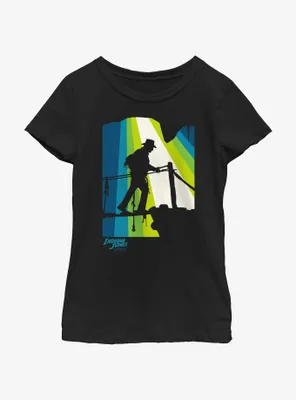 Indiana Jones and the Dial of Destiny Exploring Caves Girls Youth T-Shirt