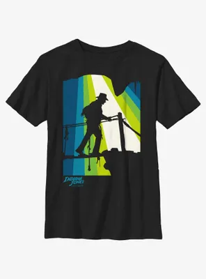 Indiana Jones and the Dial of Destiny Exploring Caves Youth T-Shirt
