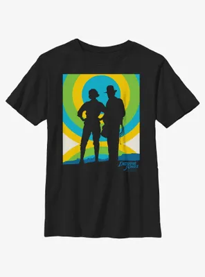 Indiana Jones and the Dial of Destiny Bubble Duo Helena Shaw Youth T-Shirt
