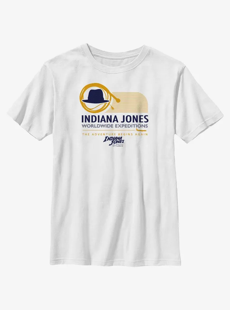 Indiana Jones and the Dial of Destiny Speedy Planes Youth T-Shirt