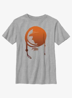 Indiana Jones and the Dial of Destiny Whip Profile Youth T-Shirt