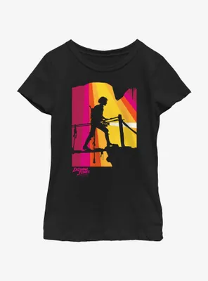 Indiana Jones and the Dial of Destiny Exploring Caves Helena Shaw Girls Youth T-Shirt