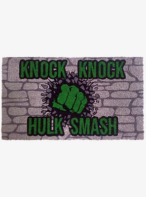 Marvel Hulk Knock Knock Hulk Smash Doormat
