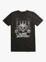 Black Sabbath Dancing Skeletons T-Shirt