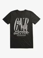 Guns N' Roses Appetite For Destruction Tracklist T-Shirt