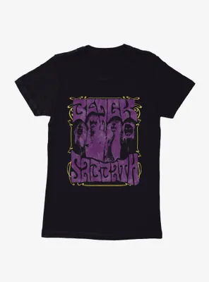 Black Sabbath Groovy Group Womens T-Shirt