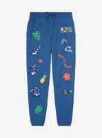 Disney Lilo & Stitch Allover Print Icons Joggers - BoxLunch Exclusive