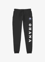 Disney Lilo & Stitch Ohana Text Jogger Sweatpants