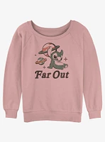 Disney Lilo & Stitch Far Out Girls Slouchy Sweatshirt