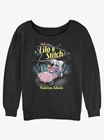 Disney Lilo & Stitch 50's Girls Slouchy Sweatshirt
