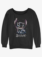 Disney Lilo & Stitch Dark Girls Slouchy Sweatshirt