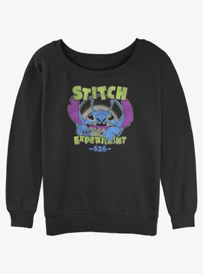 Disney Lilo & Stitch Alien Mode Womens Slouchy Sweatshirt