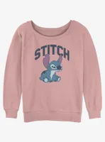 Disney Lilo & Stitch Hangry Womens Slouchy Sweatshirt