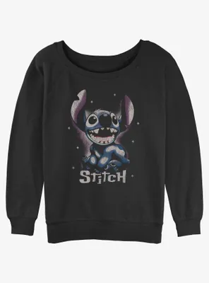 Disney Lilo & Stitch Dark Womens Slouchy Sweatshirt