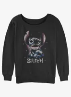 Disney Lilo & Stitch Dark Womens Slouchy Sweatshirt