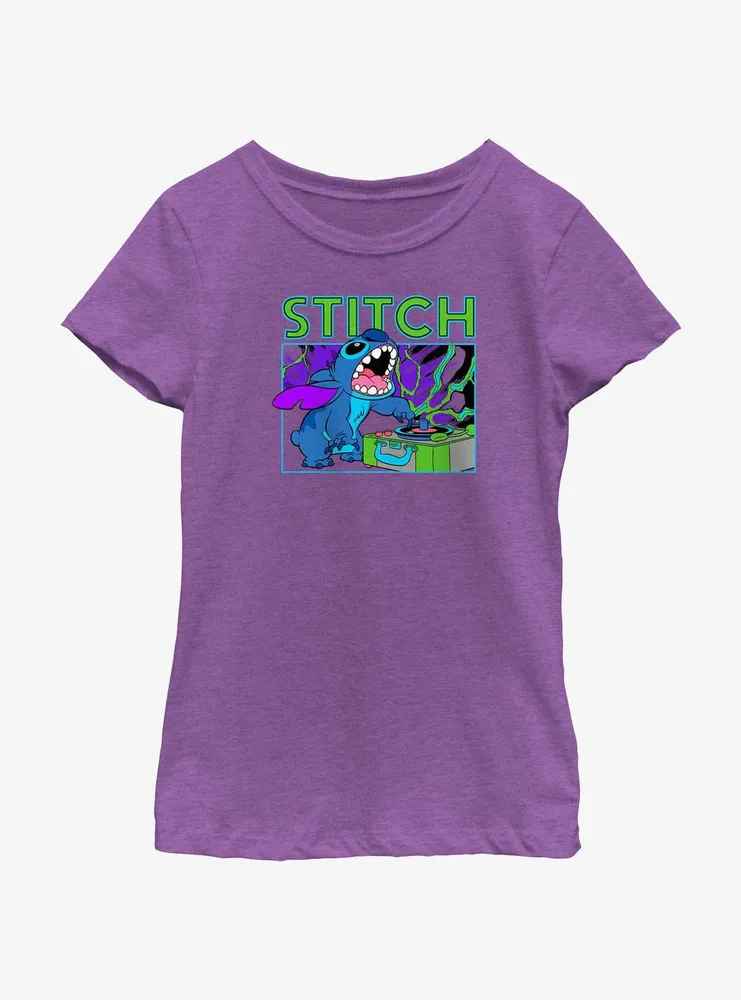 Disney Lilo & Stitch DJ Girls Youth T-Shirt