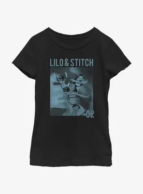 Disney Lilo & Stitch Family Surf Girls Youth T-Shirt
