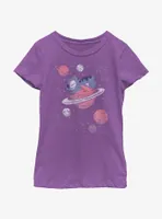 Disney Lilo & Stitch Saturn Snooze Girls Youth T-Shirt