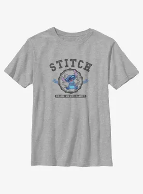 Disney Lilo & Stitch Collegiate Nerd Youth T-Shirt