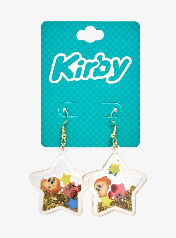 Nintendo Kirby Waddle Dee & Kirby Star Charm Earrings