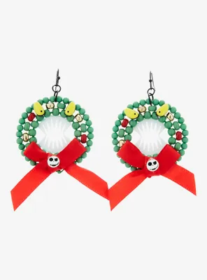 Disney The Nightmare Before Christmas Monster Wreath Earrings - BoxLunch Exclusive