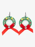 Disney The Nightmare Before Christmas Monster Wreath Earrings - BoxLunch Exclusive