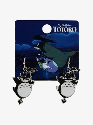 Studio Ghibli My Neighbor Totoro Umbrella Statement Earrings — BoxLunch Exclusive