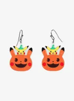 Pokémon Pikachu Pumpkin Pop Up Statement Earrings — BoxLunch Exclusive