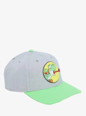Super Mario Yoshi Tongue Snapback Hat
