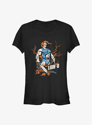 Thundercats Lion-0 Sword Of Omens Girls T-Shirt