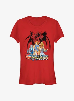 Thundercats Group Shot Girls T-Shirt