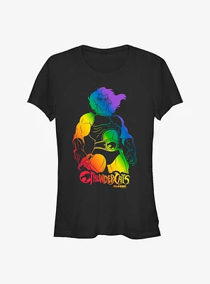 Thundercats Retro Rainbow Lion-O Girls T-Shirt