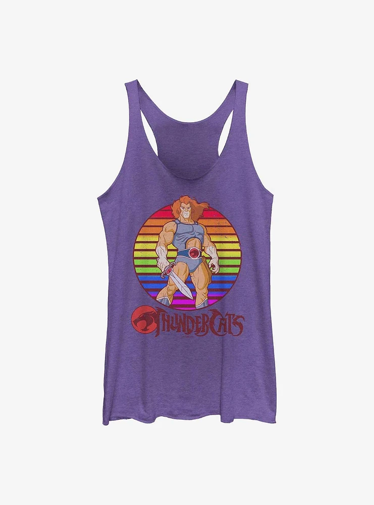 Thundercats Lion-O Retro Sunset Girls Tank