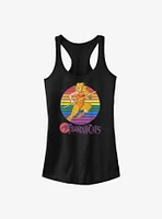 Thundercats Cheetara Retro Sunset Girls Tank