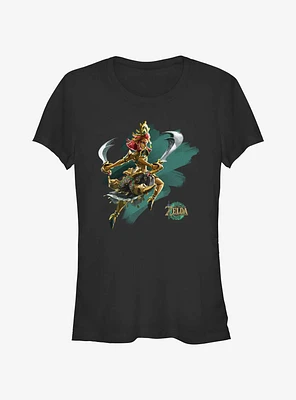 the Legend of Zelda: Tears Kingdom Riju Logo Girls T-Shirt
