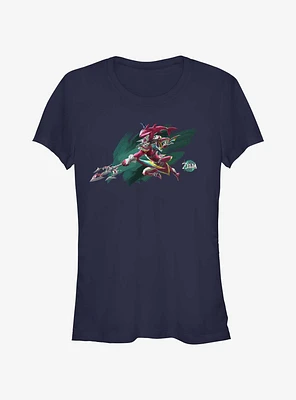 the Legend of Zelda: Tears Kingdom Sidon Logo Girls T-Shirt