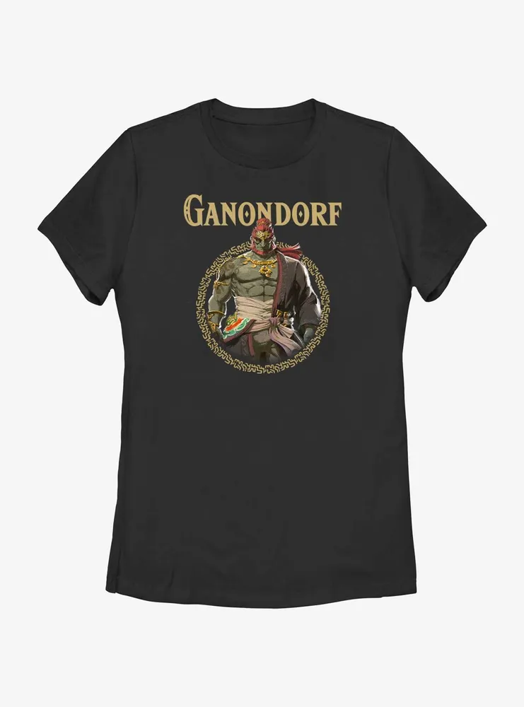 the Legend of Zelda: Tears Kingdom Ganondorf Badge Womens T-Shirt