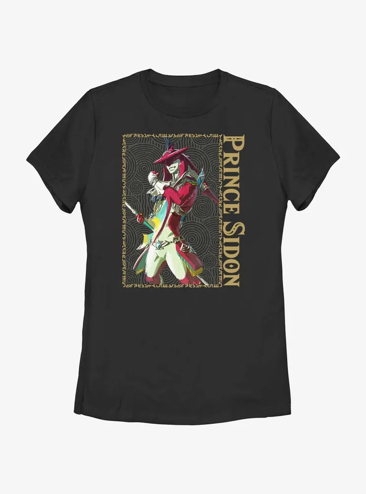 the Legend of Zelda: Tears Kingdom Prince Sidon Womens T-Shirt