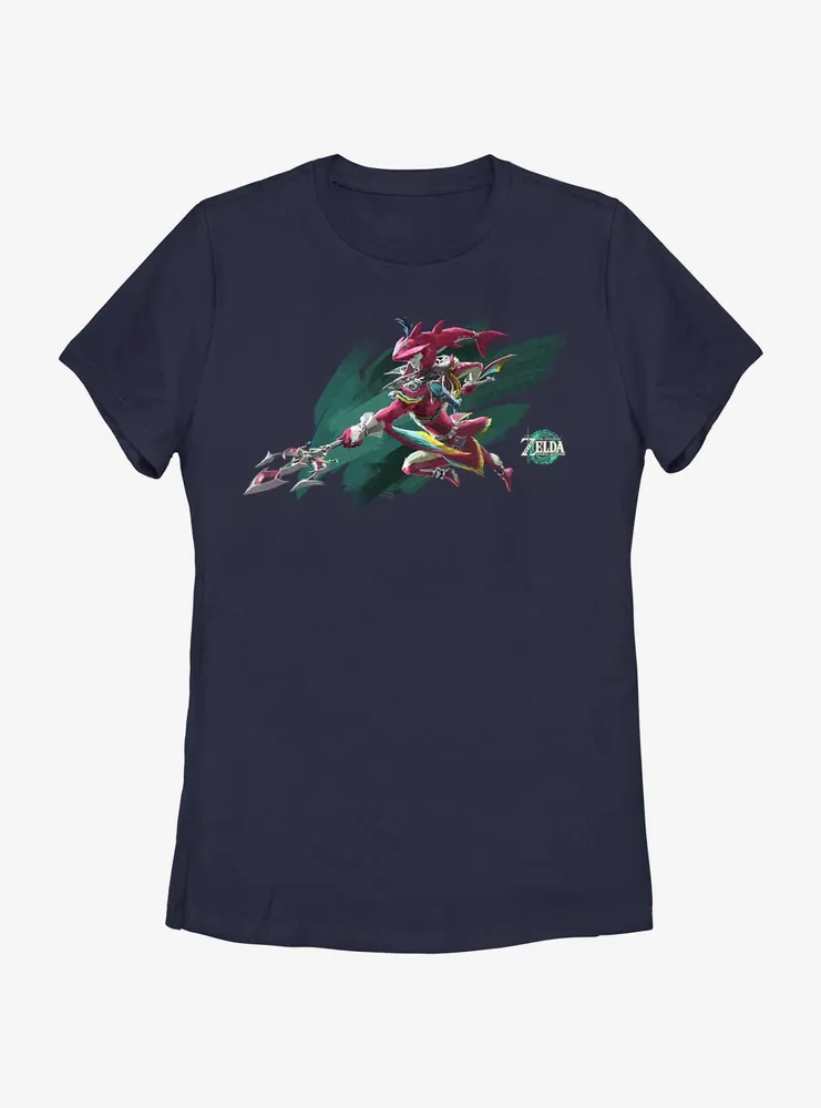 the Legend of Zelda: Tears Kingdom Sidon Logo Womens T-Shirt