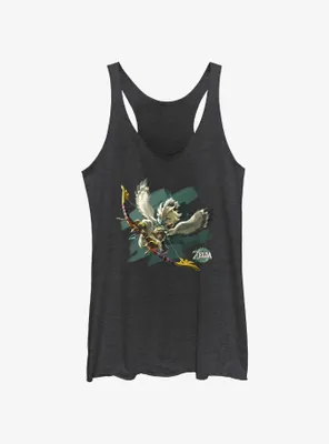 the Legend of Zelda: Tears Kingdom Tulin Logo Womens Tank Top