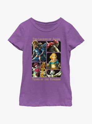 the Legend of Zelda: Tears Kingdom Hero Boxup Youth Girls T-Shirt