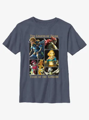 the Legend of Zelda: Tears Kingdom Hero Boxup Youth T-Shirt