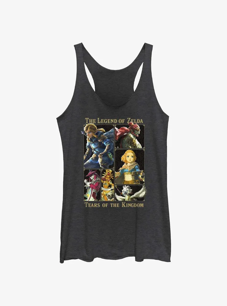 the Legend of Zelda: Tears Kingdom Hero Boxup Womens Tank Top