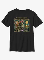 the Legend of Zelda: Tears Kingdom Trio Box Up Youth T-Shirt