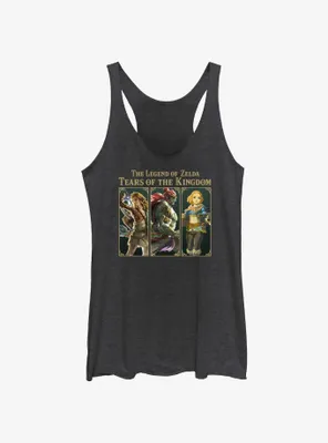 the Legend of Zelda: Tears Kingdom Trio Box Up Womens Tank Top