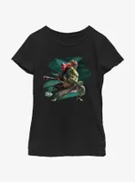 the Legend of Zelda: Tears Kingdom Ganondorf Logo Youth Girls T-Shirt