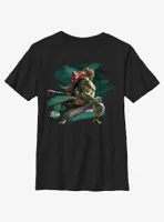 the Legend of Zelda: Tears Kingdom Ganondorf Logo Youth T-Shirt