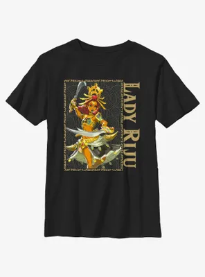 the Legend of Zelda: Tears Kingdom Lady Riju Youth T-Shirt